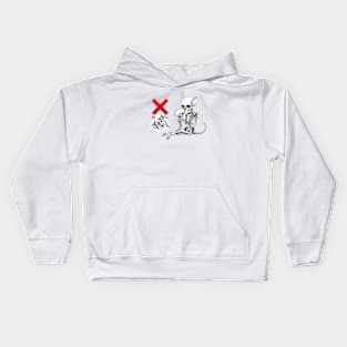 skeleton meme Kids Hoodie